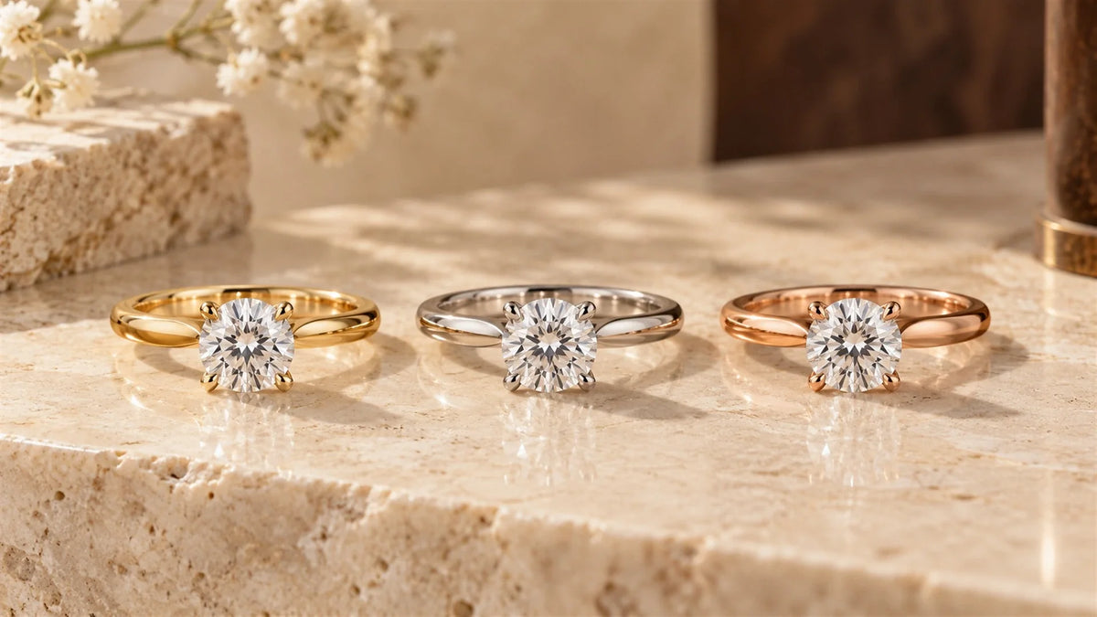 Yellow, White or Rose Gold: How to Choose Your Gold Colour