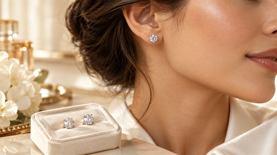 How to Choose Diamond Stud Earrings