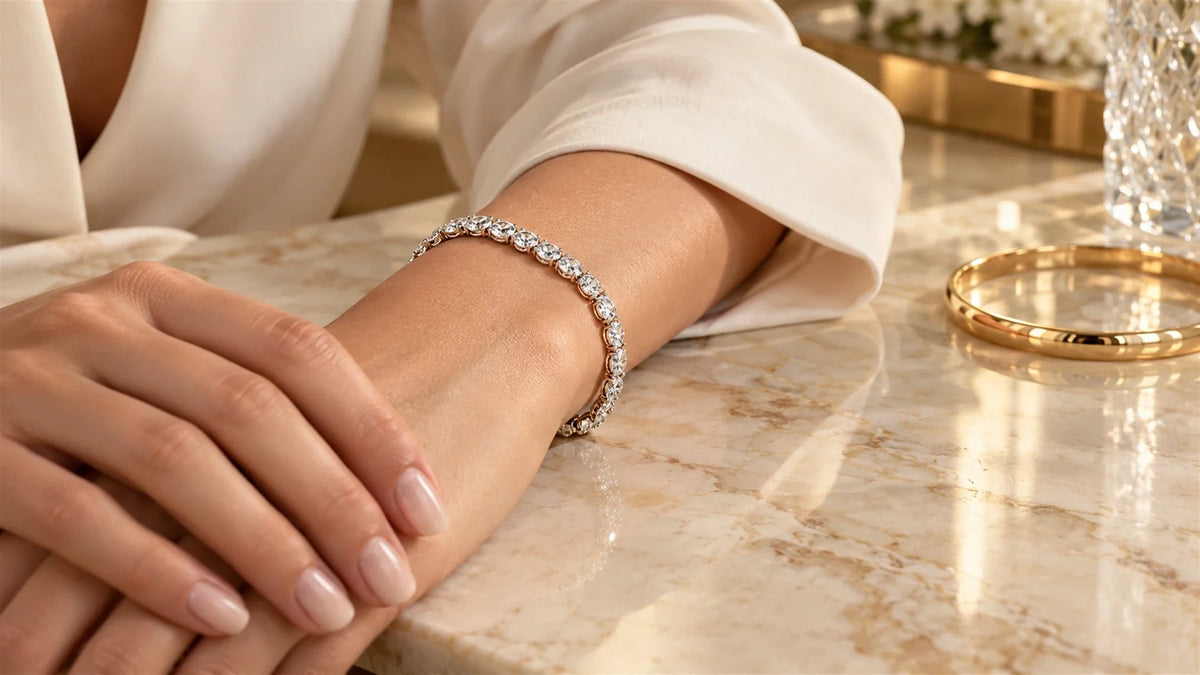 Tennis Bracelet Guide: Sizing, Styles and How to Wear One