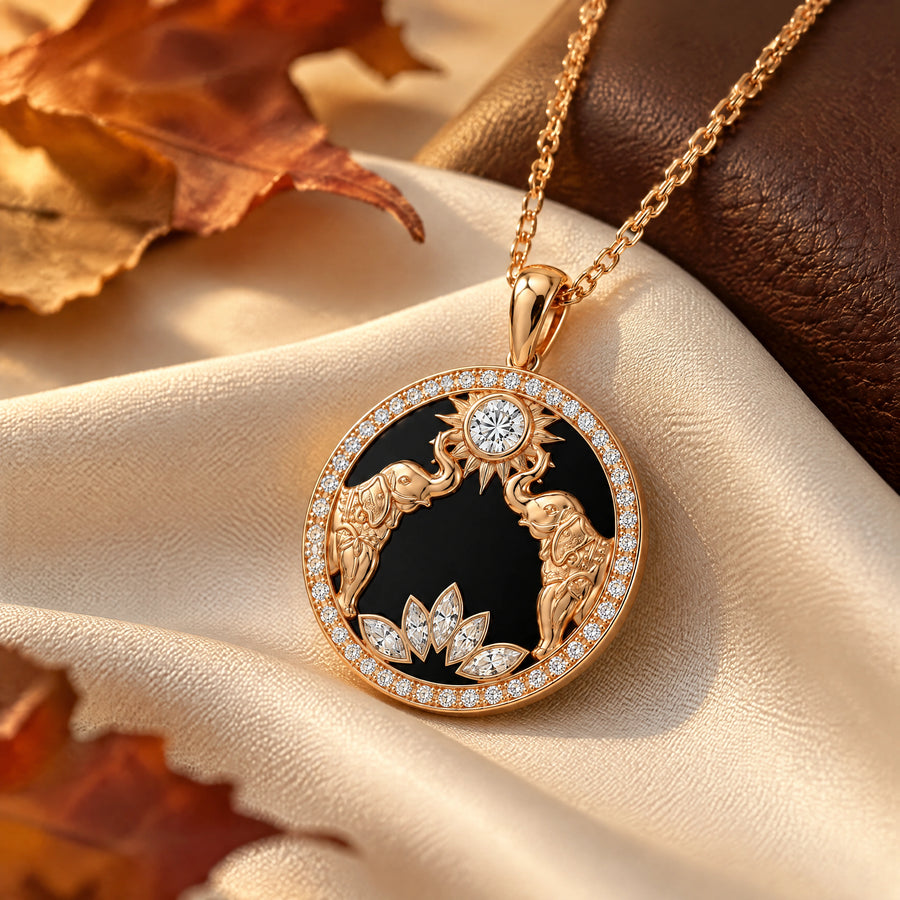 GAJA Elephant Medallion