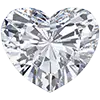 Heart diamond shape