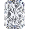 Radiant diamond shape
